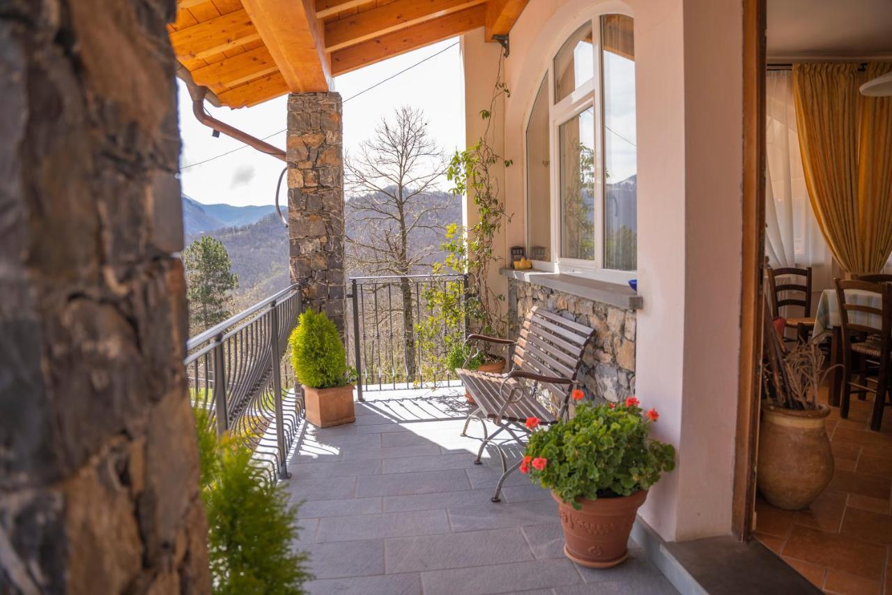 028 - Agriturismo "Il Boschetto" Con Piscina, Pace E Natura - Camera Familiare Cavizzano Exteriér fotografie