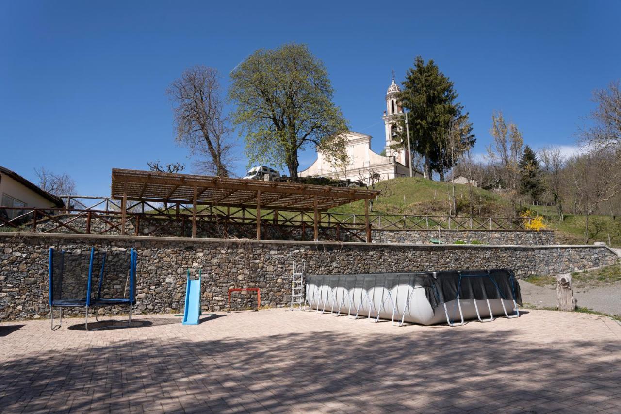 028 - Agriturismo "Il Boschetto" Con Piscina, Pace E Natura - Camera Familiare Cavizzano Exteriér fotografie
