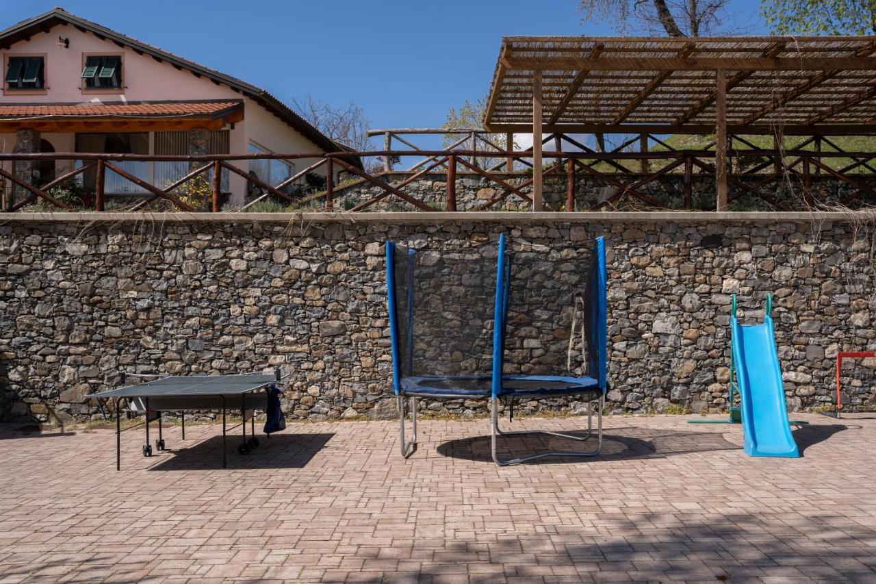 028 - Agriturismo "Il Boschetto" Con Piscina, Pace E Natura - Camera Familiare Cavizzano Exteriér fotografie