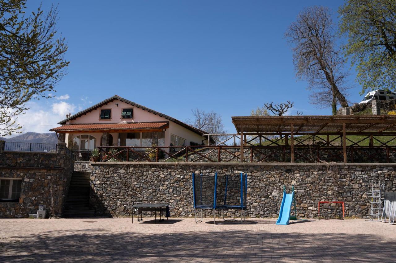 028 - Agriturismo "Il Boschetto" Con Piscina, Pace E Natura - Camera Familiare Cavizzano Exteriér fotografie