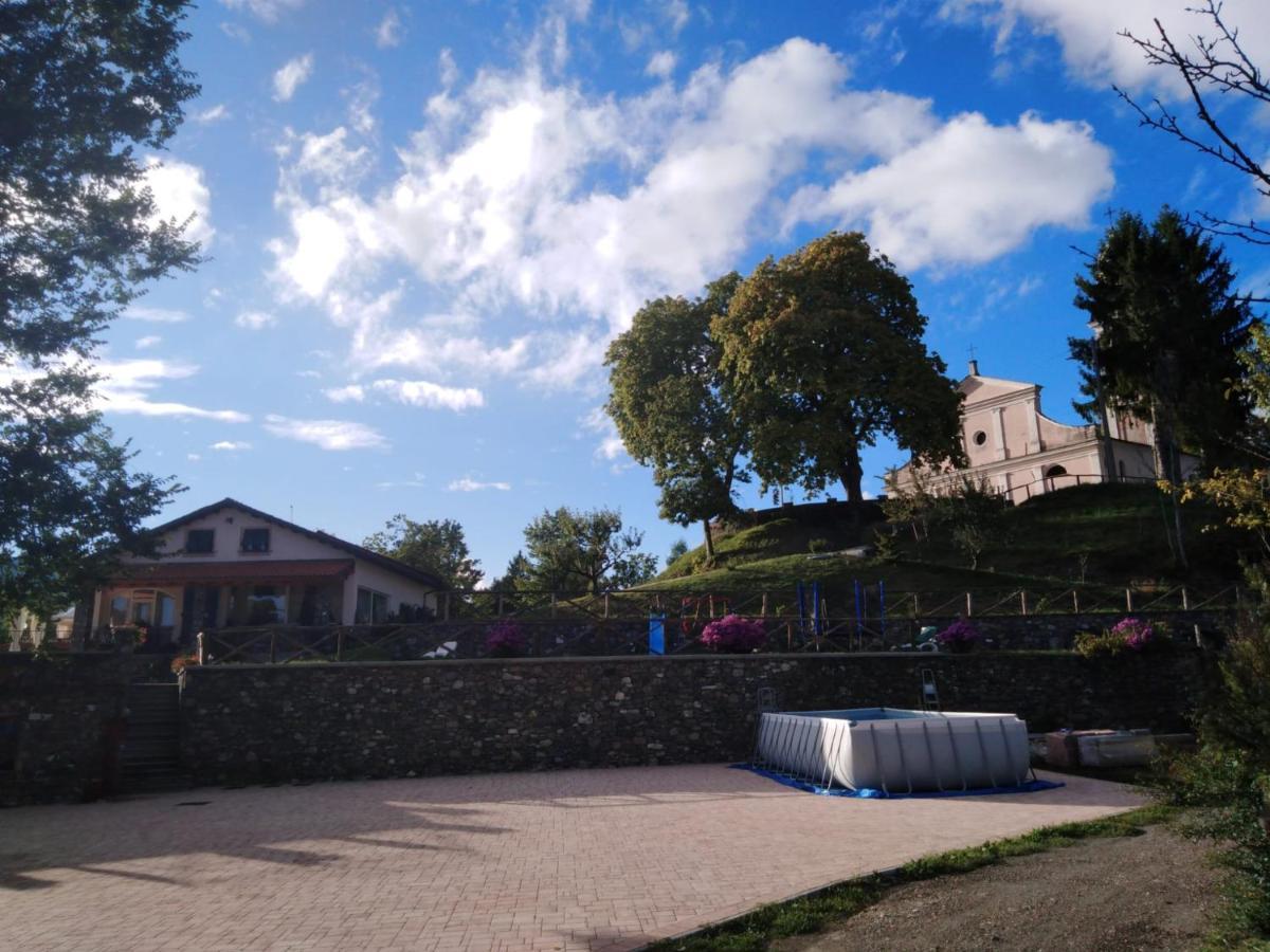 028 - Agriturismo "Il Boschetto" Con Piscina, Pace E Natura - Camera Familiare Cavizzano Exteriér fotografie